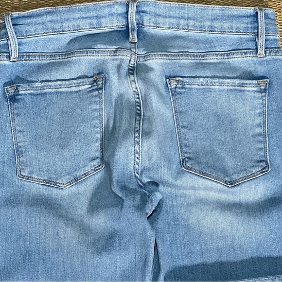 FRAME Le Skinny de Jeanne Crop Skinny Jeans Size 28 Great Condition - Picture 14 of 14
